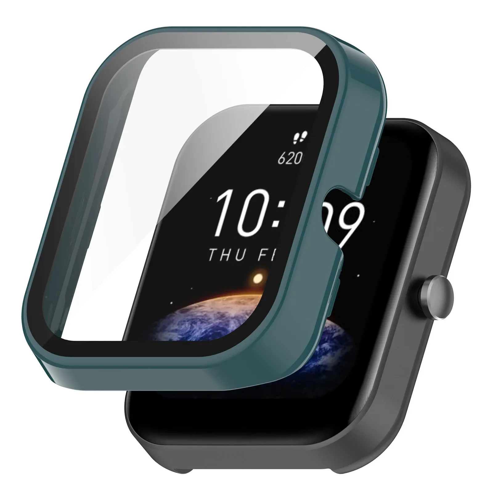 Amazfit Bip 3 Pro Smartwatch Protective Screen Cover and Bumper Shell