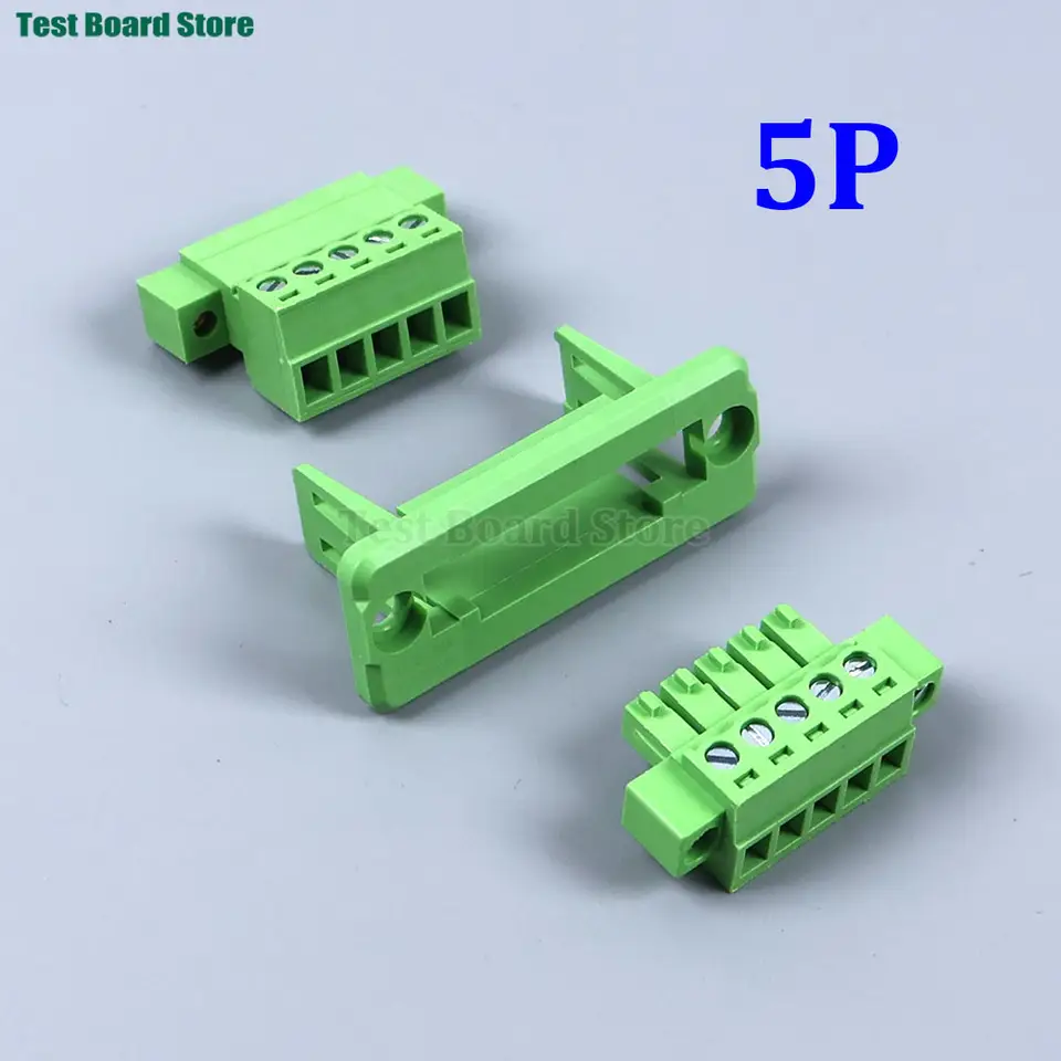 1Set 15EDGWC Pitch 3.81mm 2P/3P/4P/5P/6P/7P/8P/9P/10P/12P/16P/24P Pluggable Terminal Block Connector image 15