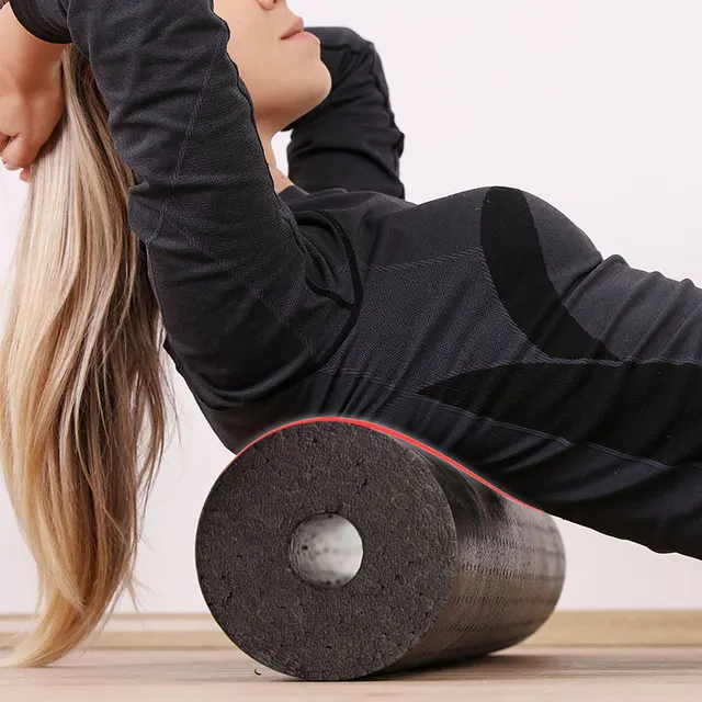 3/5pcs Yoga Massage Roller&Fitness Ball Foam Roller Set for Back Pain Self-Myofascial Treatment Pilates Muscle Release Exercises 2