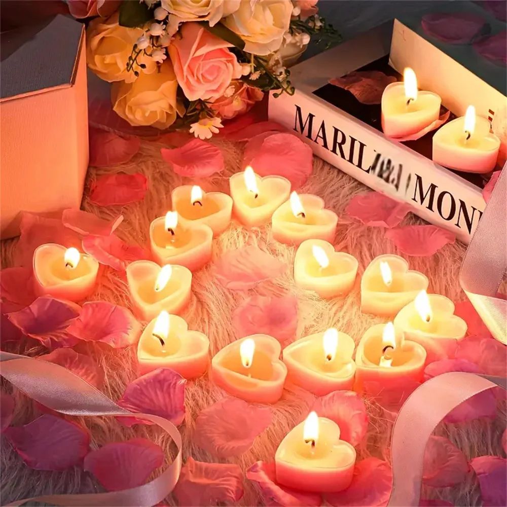Heart-Shaped Scented Candle Set 5