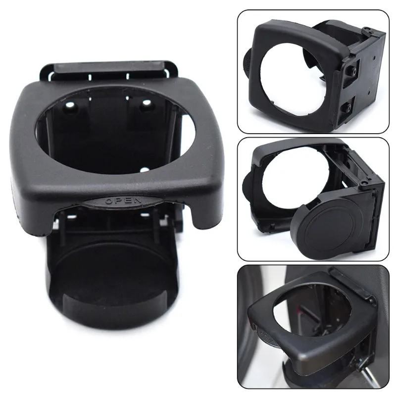 Universal Foldable Car Cup Holder for Air Vent Outlet 1PC Adjustable Drink Coffee Bottle Stand Mount Easy Install