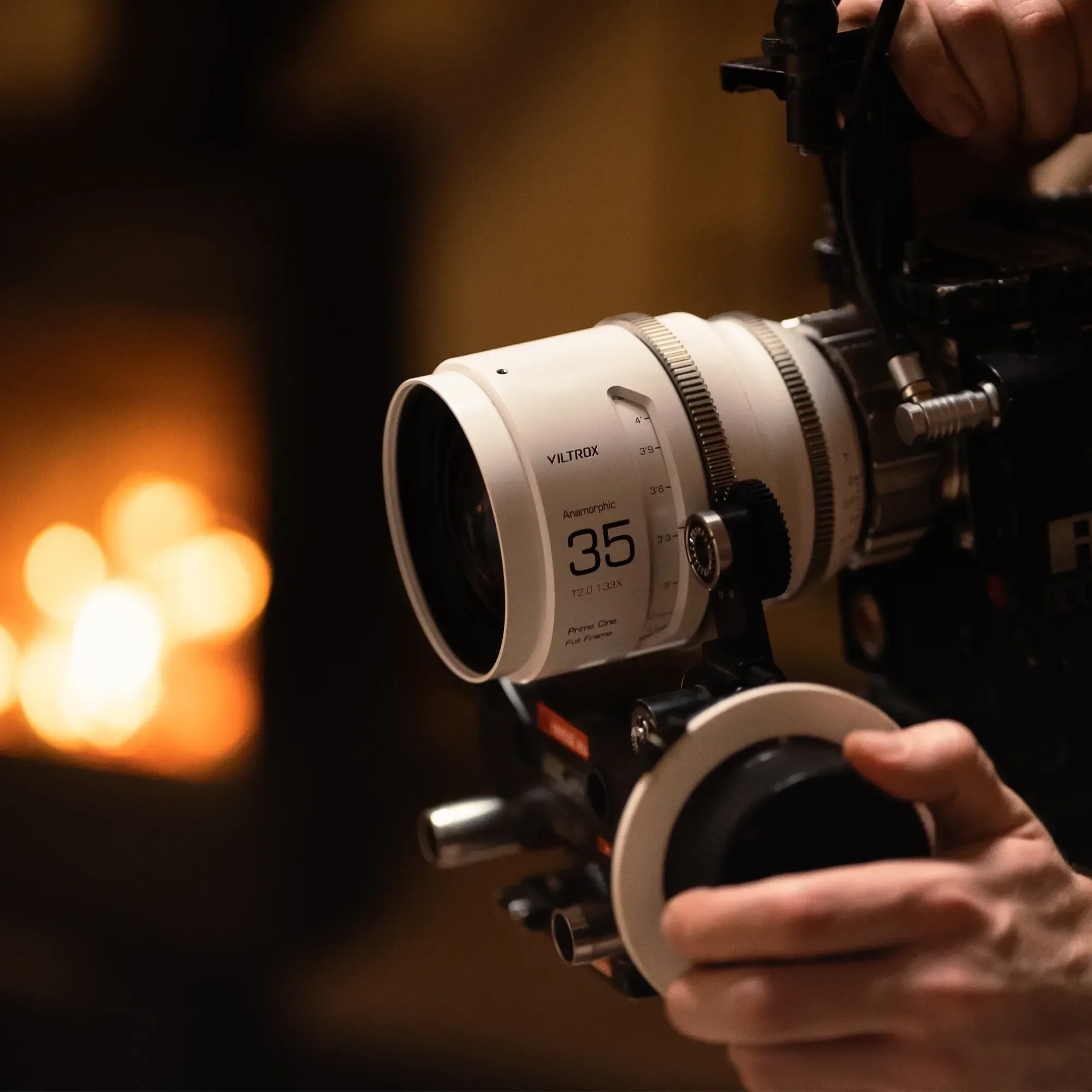 VILTROX 35mm 50mm 75mm T2.0 1.33X PL 마운트 아나모픽 프라임 시네 렌즈