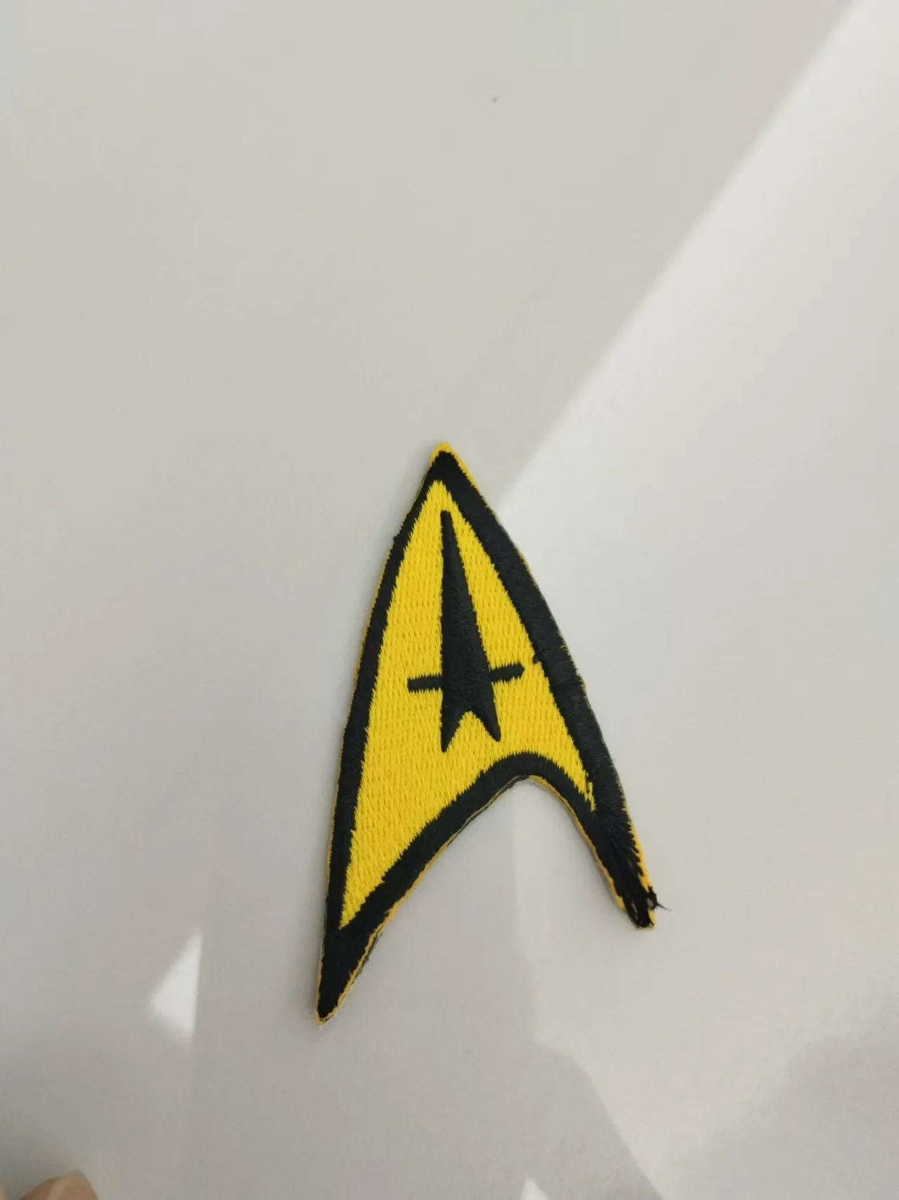 Star Trek Original Style Communicator badge Iron On Patch Sew on Embroidered