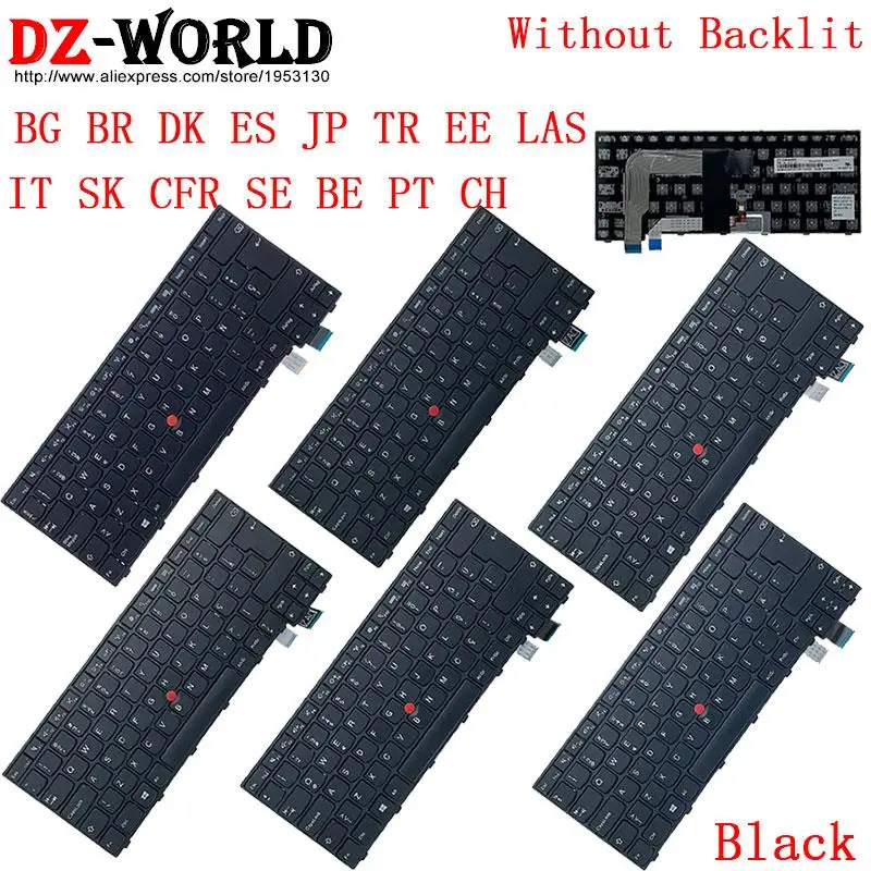 Cfr se be pt Las ch br Teclado para Lenovo Thinkpad 13 Gen g1 g2 T460s T470s s2 Laptop Original bg dk es jp tr ee sk