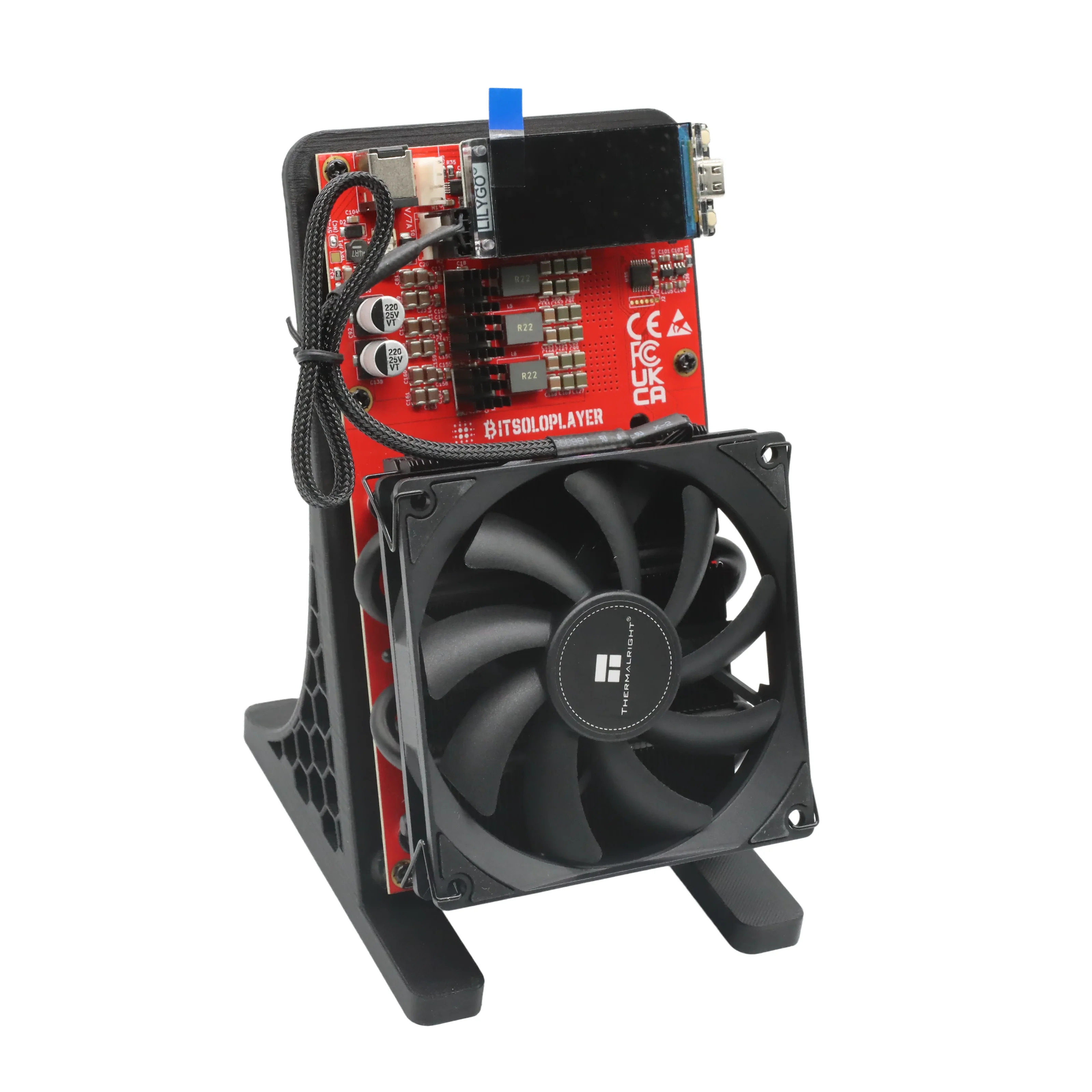 CE/FCC 認定 NerdQaxe++ 75W 4.8Th/s ビットコインマイナー BM1370 チップソロ BTC 2.4G WiFi  オープンソース BTC マイニングマシン - AliExpress