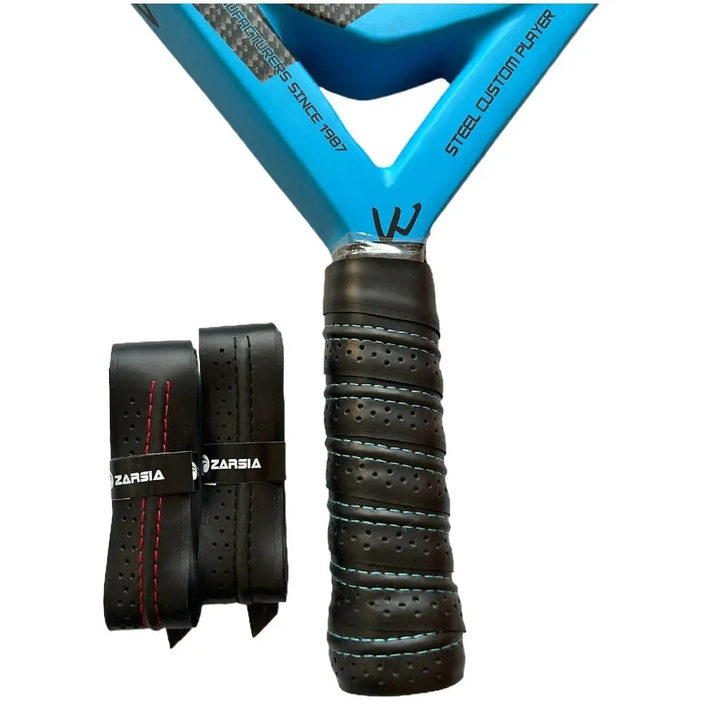 

Multi-color Pickleball Racket Overgrips Durable Non-Slip PU Grip Tape Pressure Point Fishing Rod Stitching Over Grips