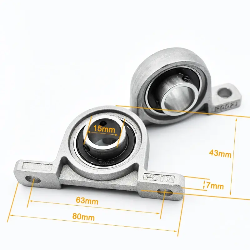2pcs Pillow Block Bearing KP08 KP000 KP001 KP002 KP003 KFL 08 000 001 002 003 004 8mm 10mm 12mm 15mm 17mm 20mm Mounted Bearings image 13