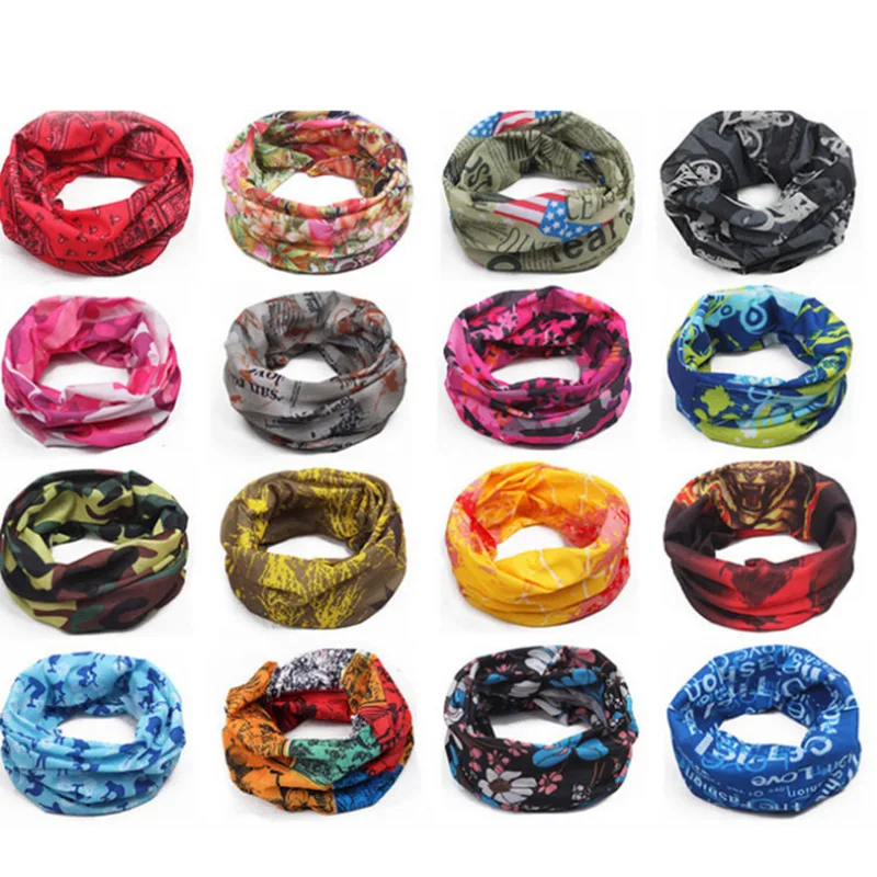 

Magic Headband Wind Mask Sunscreen Face Towel Bandana Variety Scarf Cycling Supplies Sports Equipment Ice Silk Head Cover