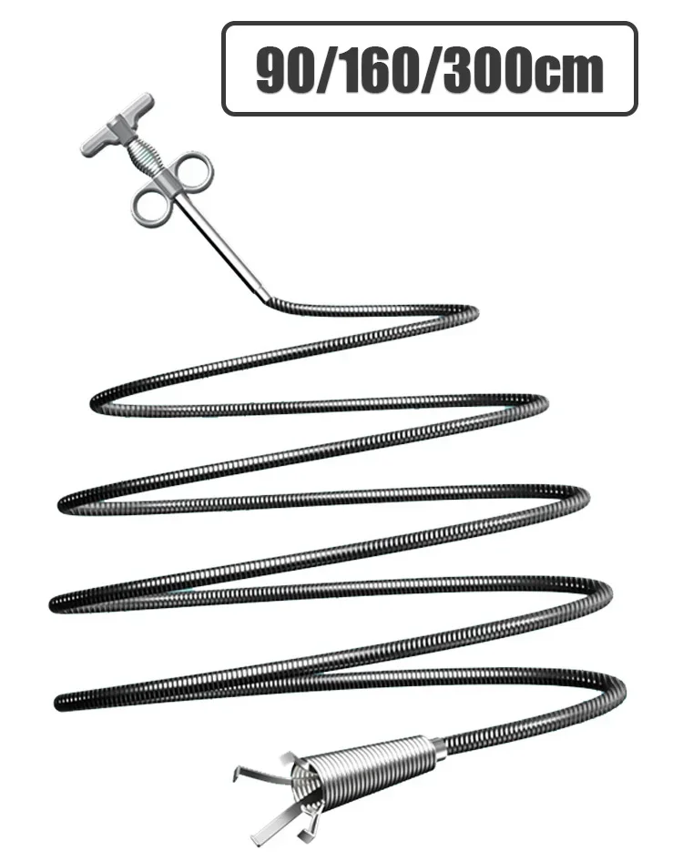 

Sewer Pipe Unblocker Snake Spring Pipe Dredging Tool Kitchen Bathroom Sewer Cleaning Tool Kitchen Accessories