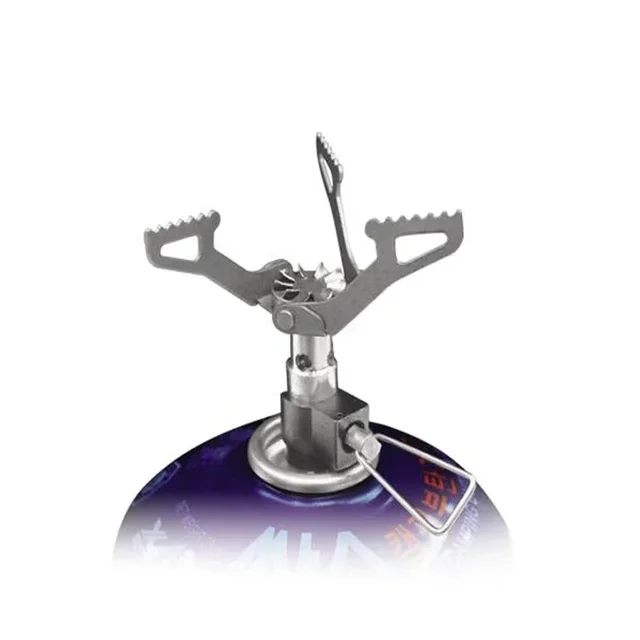 캠핑과 야외 활동을 위한 강력하고 휴대용 티타늄 가스 스토브