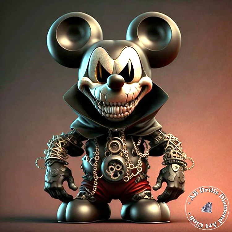 ディズニー漫画クロスステッチ刺mosaicモザイクラインストーン、DIY