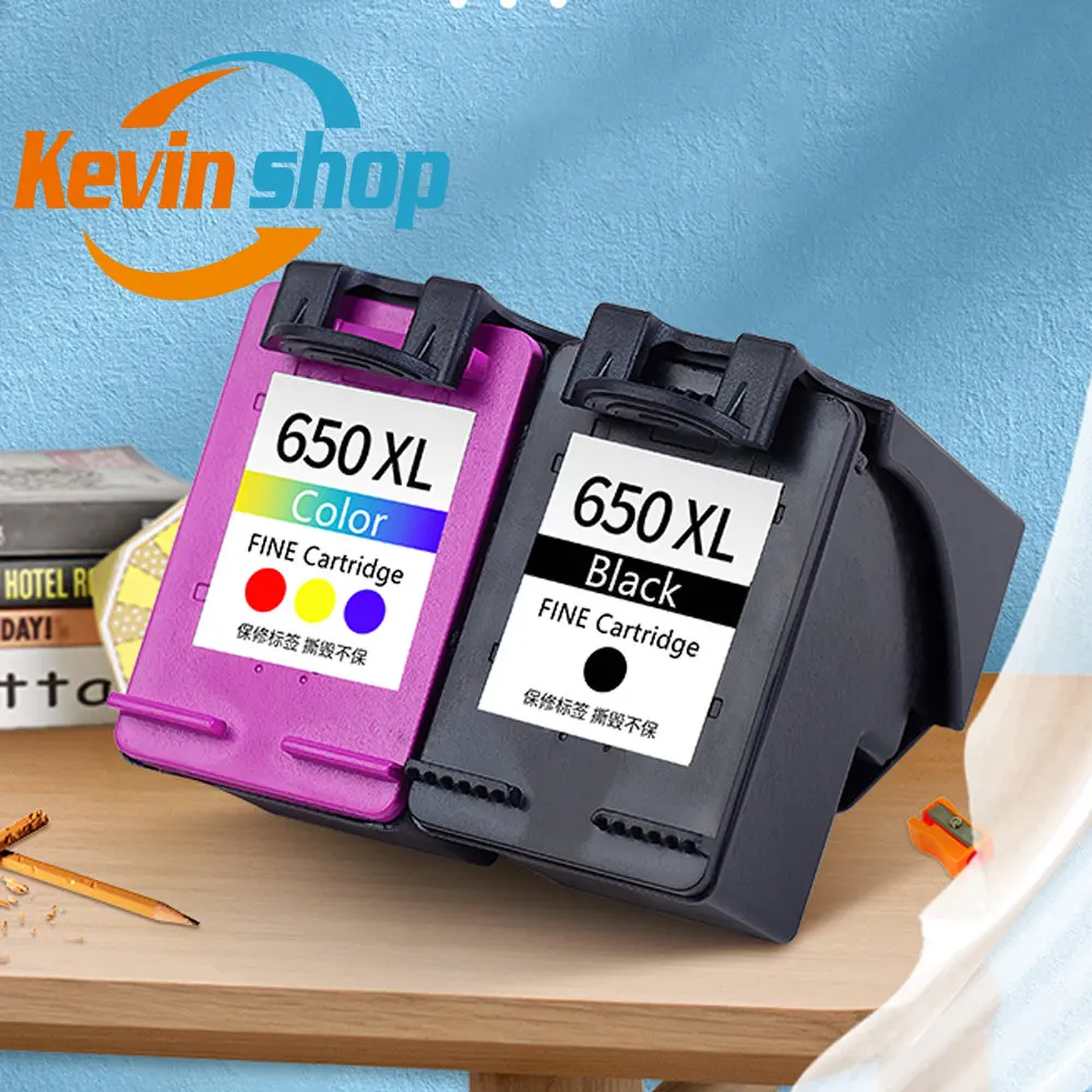 Compatible Ink Cartridge 650XL Replacement for HP 650 XL for HP650