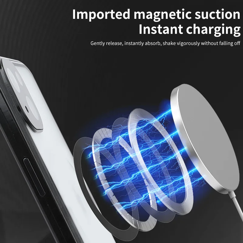 Metal Magnetic Stand Dual Security Lock Phone Case For iPhone 14 13 15 Pro Max For iPhone 15 14 Plus Double Sided Glass Case