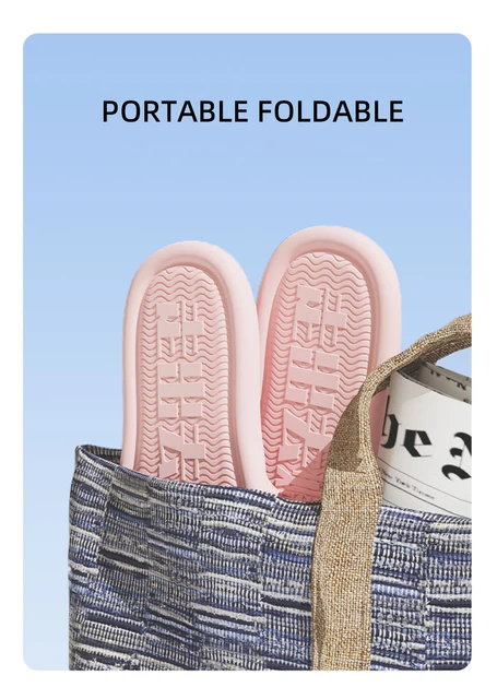 Zapatillas Viaje Sandalias Plegables Ultraligeras Unisex