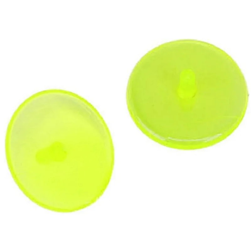 200pcs 24mm Golf Markers Golf Tee Markers Plastic Ball Spot Tool Yellow Spot Marker Marker Position