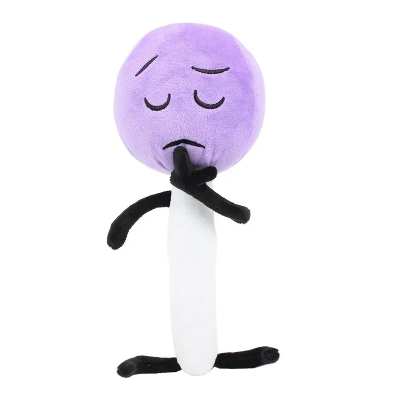 thumbnail image 1 of New Arrival Battle For Dream Island Plush Toy BFDI One Two Four X Stuffed Animal Soft Doll Clock Button Waffle Ball Fan Kid Gift, 1 of 5