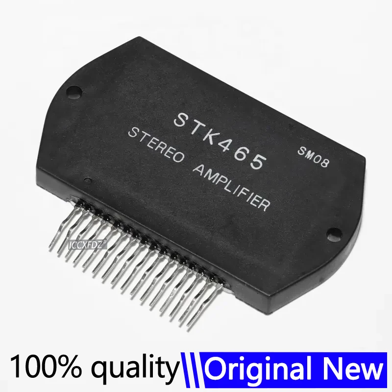 SANYO STK465 – Modulo Alimentatore Ibrido, Nuovo, Componente Elettronico Per Amplificatori Audio