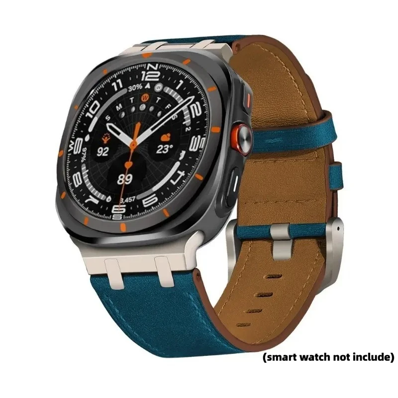 Premium Leather Watch Band - Classic Strap