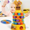 Stacking Cake Toy Board Game Mouse Playing Cheese Arch Tower Montessori Parent-child Interactive Family Game Party Toys 3