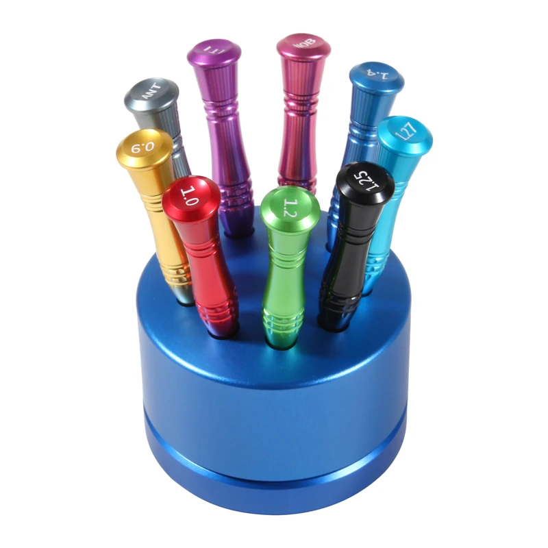 

Набор отверток для зубного импланта, комплект из 9 инструментов для имплантации Abutment, 9 драйверов с коробкой, из нержавеющей стали для стоматологической лаборатории