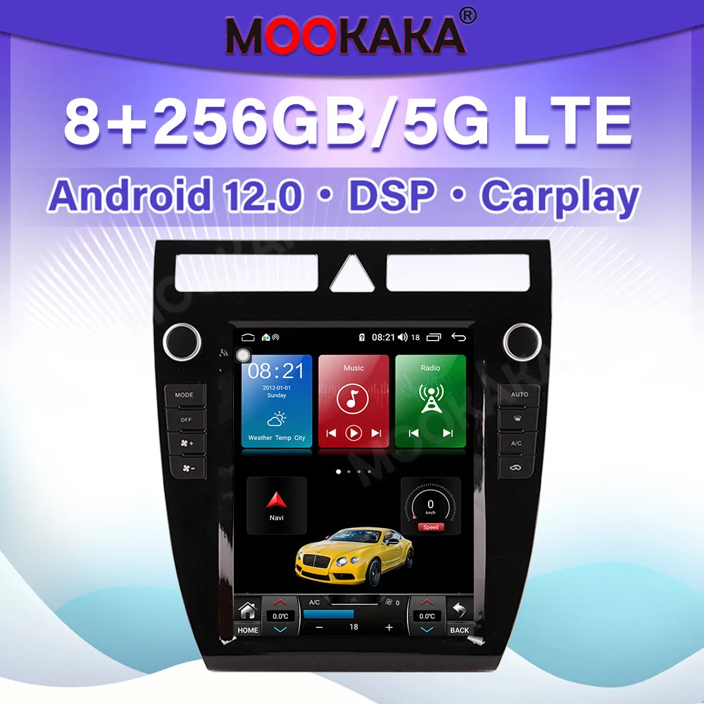 

For Audi A6 1999 - 2003 CARPLAY Android 12 Car Radio Stereo Receiver Autoradio Multimedia Player GPS Navigation