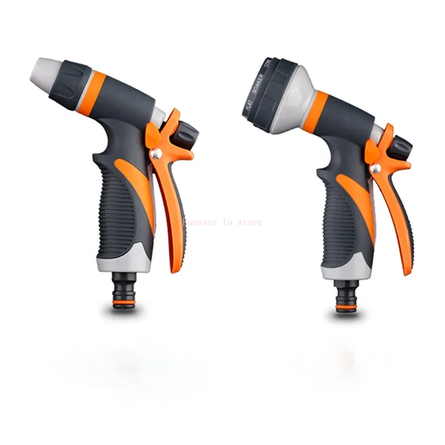 Spray-Pázsit Öntözés Többfunkciós Autómosás Nagynyomású Tartós, Kézi Szerszámok Tömlő Sprinkle Fúvóka Kert