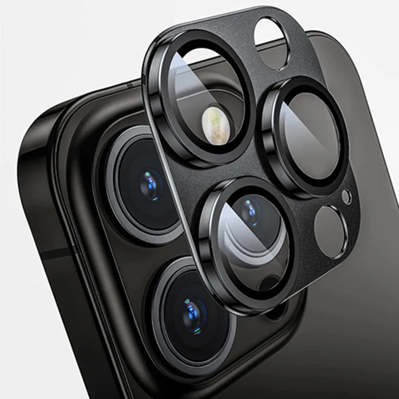 Premium Metal Camera Lens Protector - High-Quality Glass Lens Cover Accessories