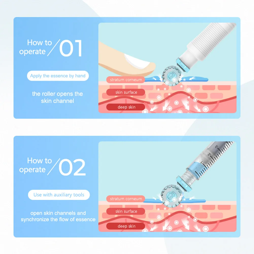 3in1 Derma Roller Stamp 3in1 S1 Derma Roller Stamp Microneedle Dermastamp 49pin 64pin 112pin Replace Head Cartridge Tips Needle Dermaroller Beauty Skin