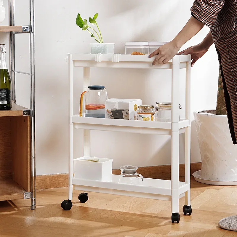 Best Design Modern Unique Kitchen Cabinet for Sale Concealed Handle Furniture Hand Carts with Wheels