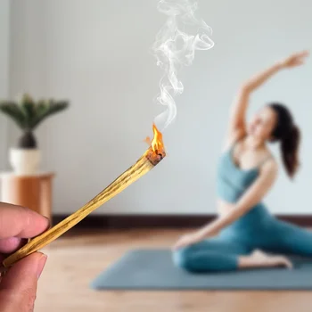 Palo Santo Natural Incense Sticks High-oil Smell of Old Materials for Long-lasting Application of Yoga Buddha Aromatherapy Home 2