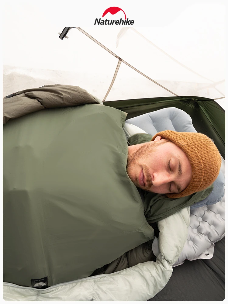 Naturehike Sleeping Bag Liner 128g Nylon Lightweight Comfortable Portable For Camping Travel Daily Hotel Use