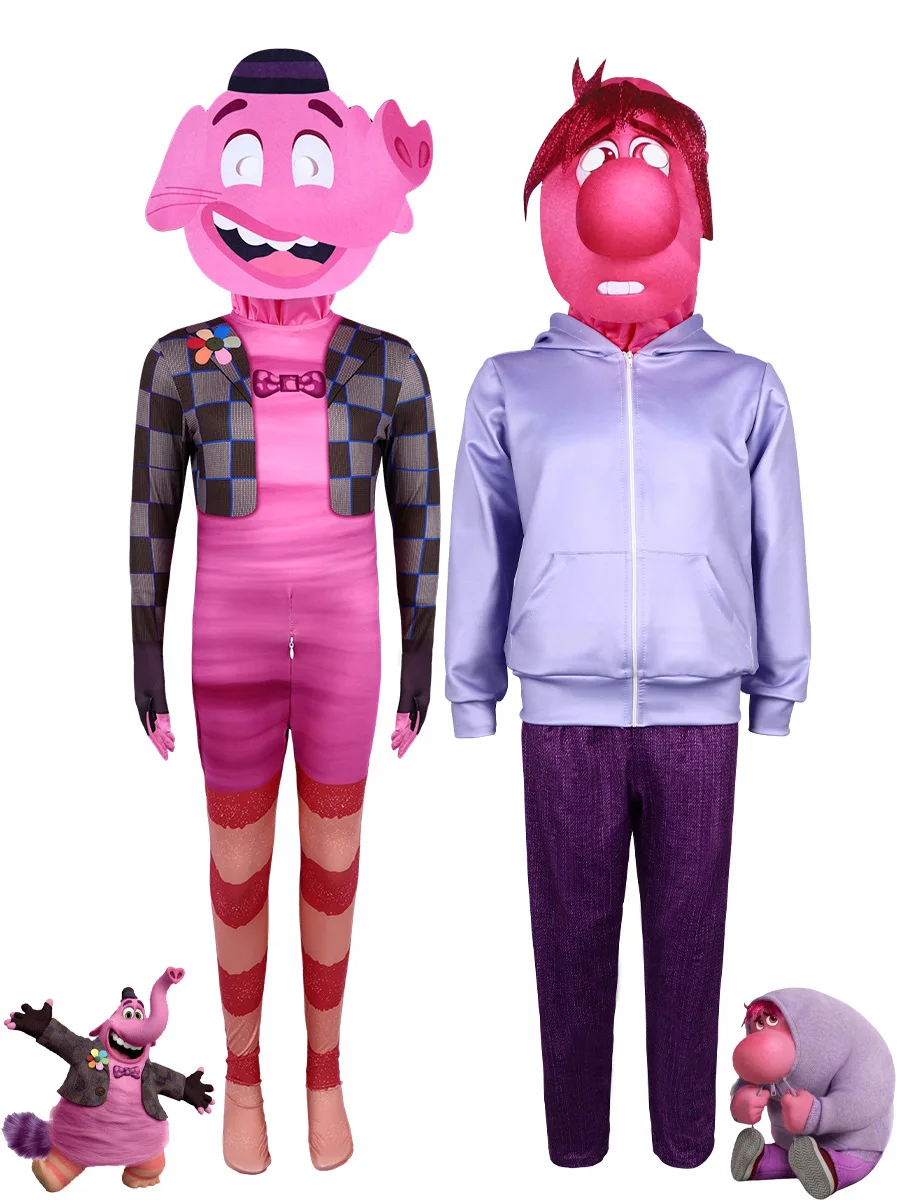 Cosplay Costume Anime Movie Inside Out Joy Cospaly Costume Joy Anger Fear Cos Outfits For Adult Kids Halloween Stage Performance Costume
