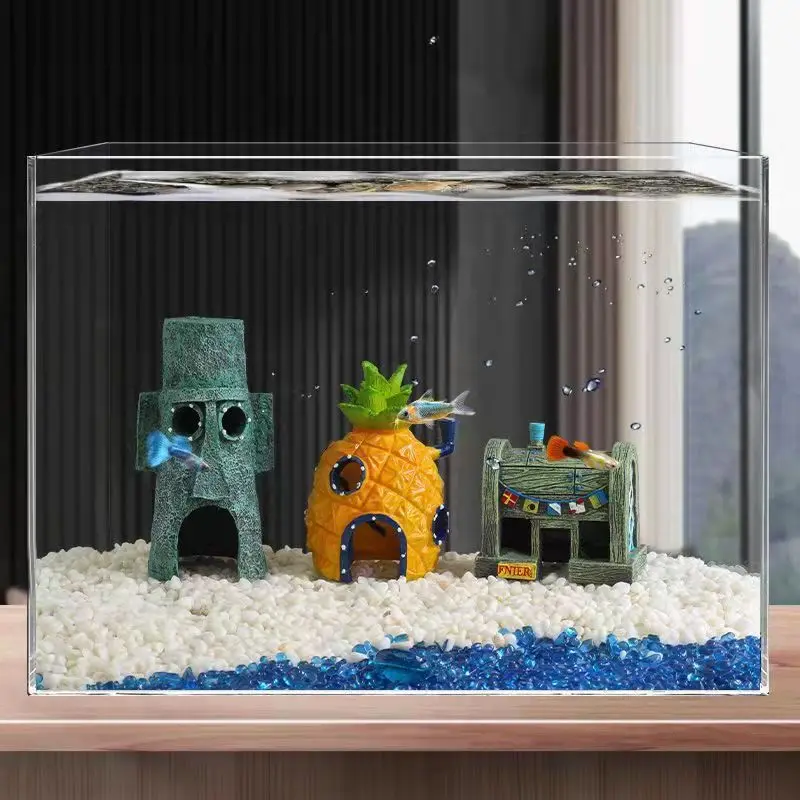 Aquarium Decor Freshwater Aquarium Fish With Character Aquarium