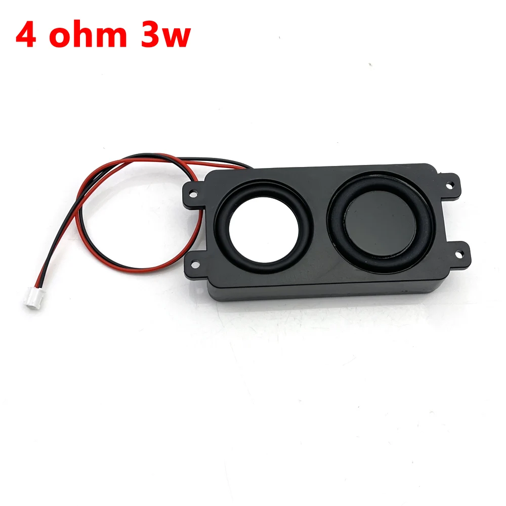 1set 2W 4 ohm mini Full Range Clear Sound Cavity Speaker Dual Vibration membrane Audio loudspeaker Box Connector For TV computer
