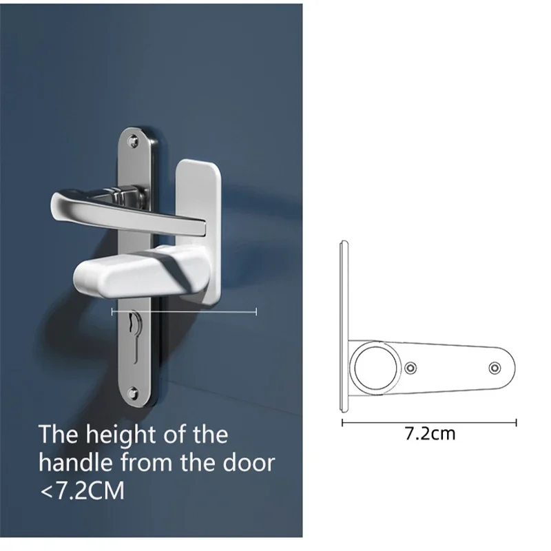 Child Lock Safety Door Handle Locks for Baby Pet Room