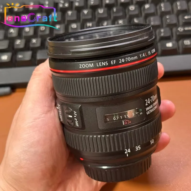 24 70mm Canon 6d 85mm Lens 98%new EF 24-70mm F/4L IS USM Lens