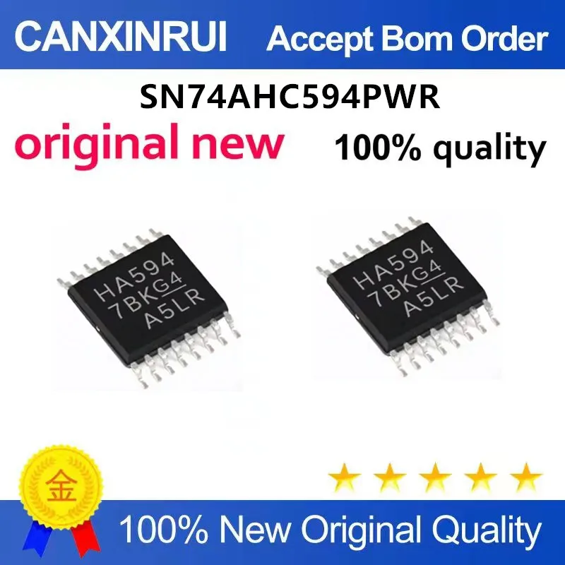 

Original New 100% quality SN74AHC594PWR 74AHC594PW HA594 TSSOP16 Integrated circuit IC chip