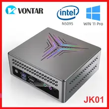 Intel Celeron N5095 Windows 11 Mini PC DDR4 16 GO SSD 512GB Bureau 4K 60fps HD DP Port VGA 1000M LAN BT4.2 Bureau 8 GO 128G
