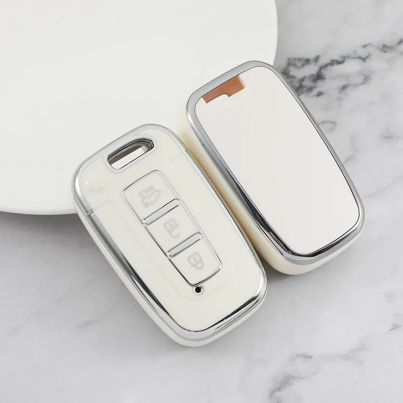 Enhanced Smart Key Case Cover Shell Fob Holder