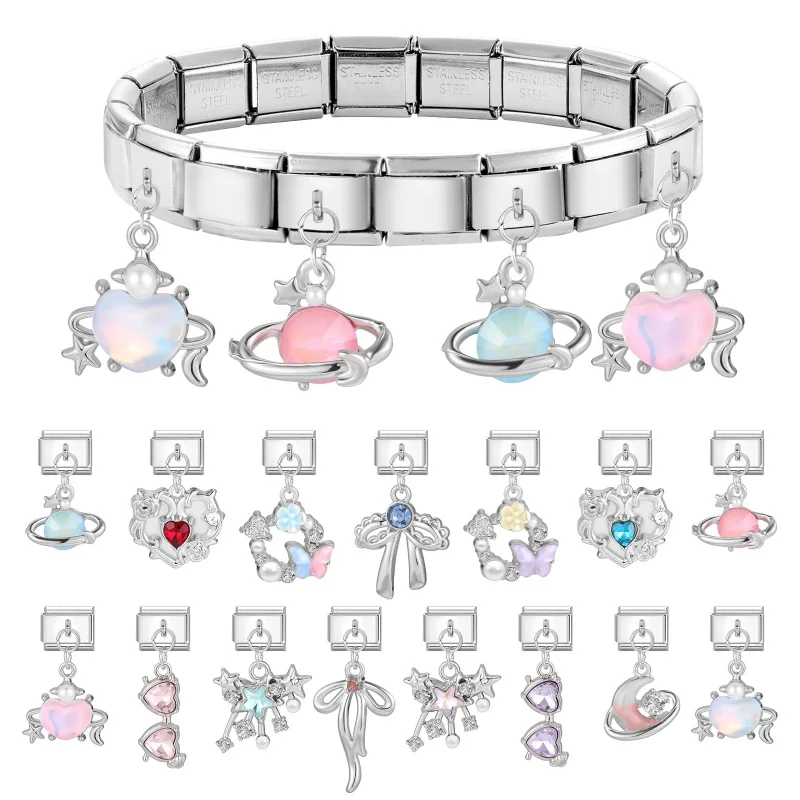 Moon Star Bracelet Stainless Steel
