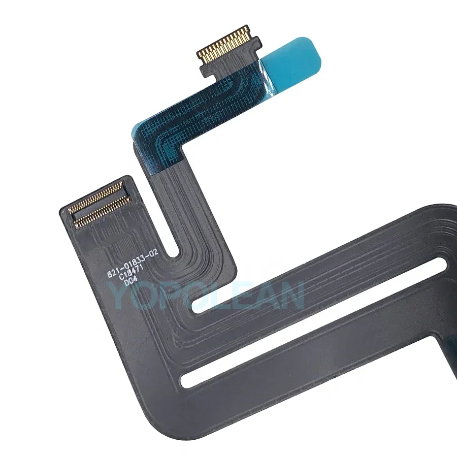 Macbook Air 13 A1932 터치패드 트랙패드 케이블의 새로운 기능 821-01833-02 2018 2019년