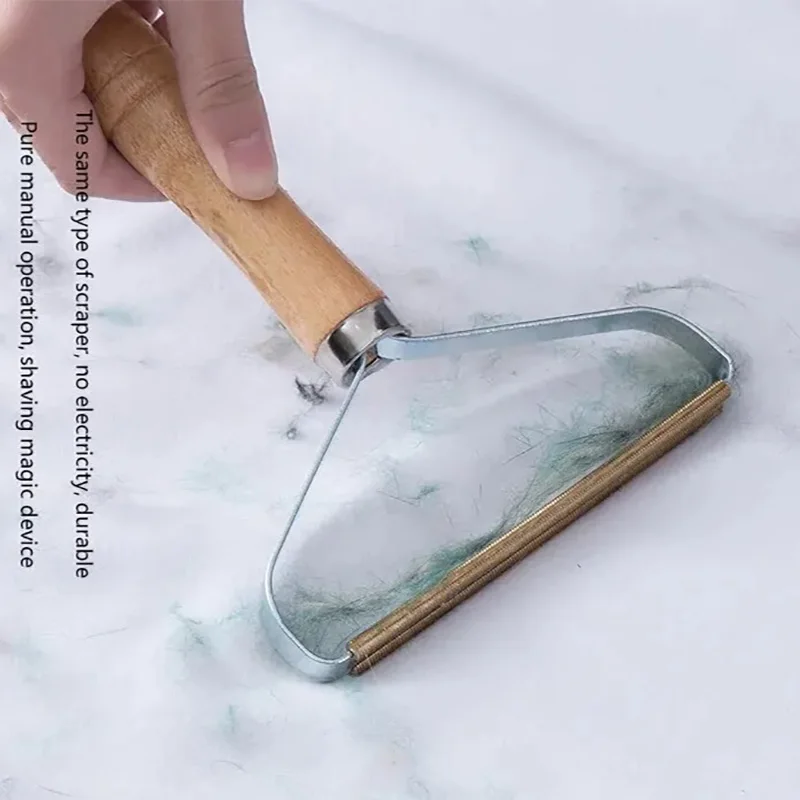 Portable Pet Hair Remover Brush Manual Lint Roller sweaters Sofa Clothes For Animals Dogs Cats Scrapers cleaning tools