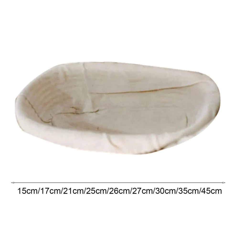 Fermentation Basket Bread Proofing Basket Cover Practical Multipurpose Cotton Flax Bread Making Basket Cover Good Texture fermentation basket