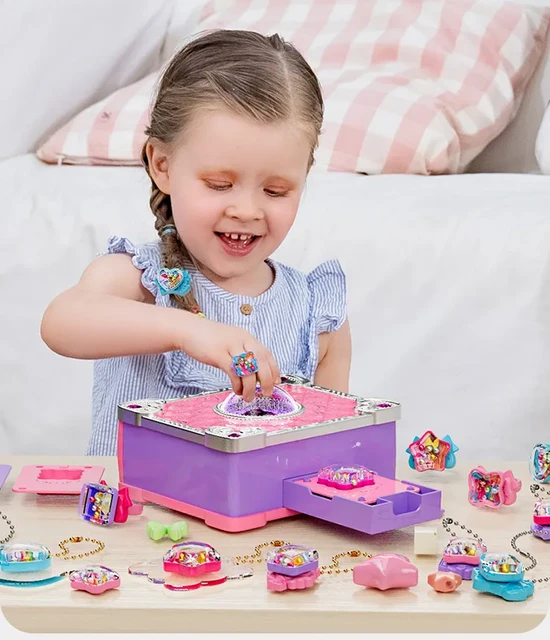 Kids Charm Bracelet Making Kit  Jewelry Making Kits Craft Toys - Bracelet  Making Kit - Aliexpress