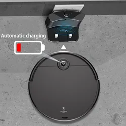 2024 New 5-In-1 Intelligent Sweeping Robot Automatic Recharge Remote Control With Water Tank Strong Suction Vacumn Cleaner