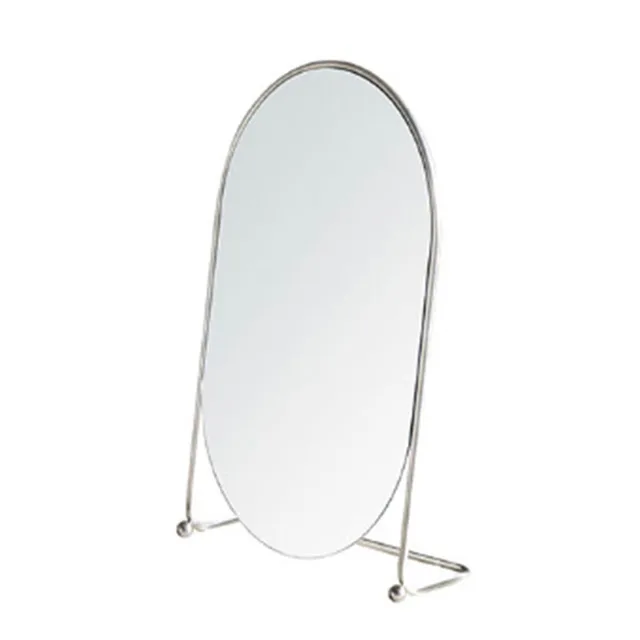 Smink Fali Tükör Fürdőszoba Design Íróasztal Álló Koreai Fodrászat Ovális Miroir Falfestmény Dekoráció - Image 3
