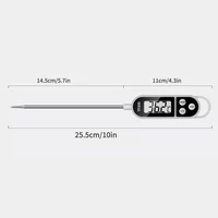 Stainless steel probe cooking food, barbecue stove, water, milk, oil, liquid meat, digital kitchen thermometer kitchen tools 5