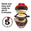 Muti_function Non-stick Small Electric Hamburger Grill Breakfast Sandwich Maker Grill Toaster Mini Portable Burger Mak 1