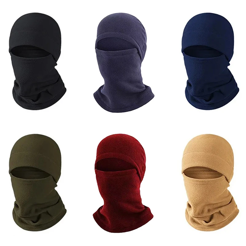 

Winter Polar Hat Fleece Balaclava Rocker Fleece Sport Warm Head Cover Cap Mask Scarf Windproof Ski Hat Cycling Warm Neck Beanies