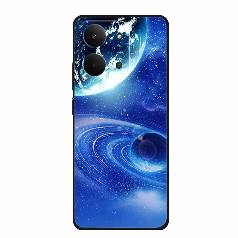 Sleek Black Silicone Soft TPU Phone Case - Protective Back Cover